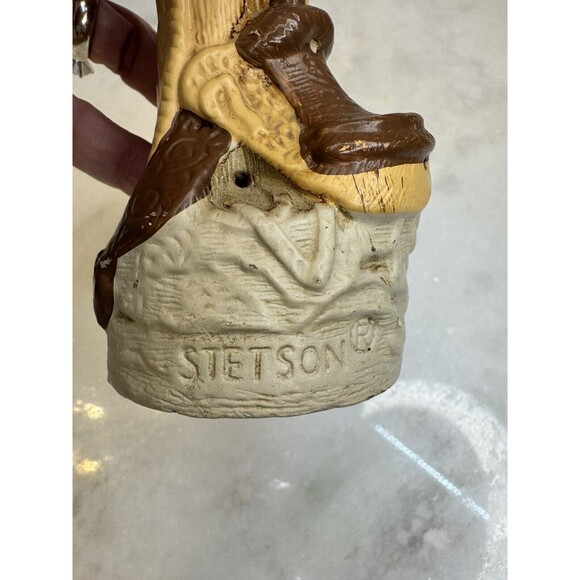 Vintage Coty Stetson Cowboy Air Freshener Ceramic Figure - Picture 3 of 8